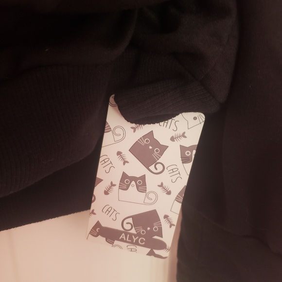 Unisex Hoodies Pet Holder Cat Dog Large Pouch Carriers Pullover with Cat Print - Picture 3 of 12